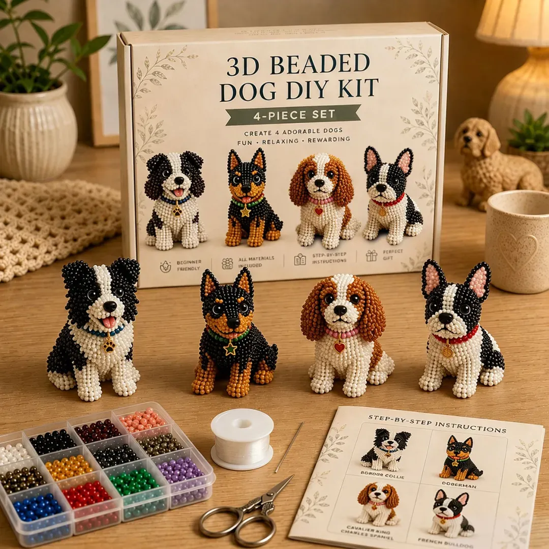 🐾 3D Beaded Pet DIY Kit