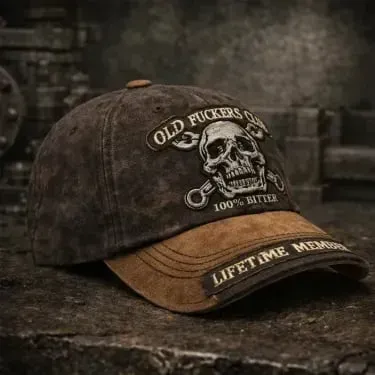 🔥Last Day 49% OFF-Old Fuckers Club-Vintage Baseball Cap🎁