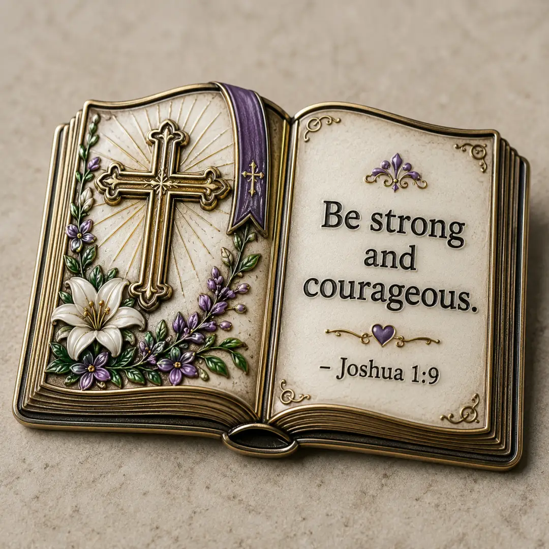 ✝️Open Bible Pocket Hug – Faith You Can Carry With You