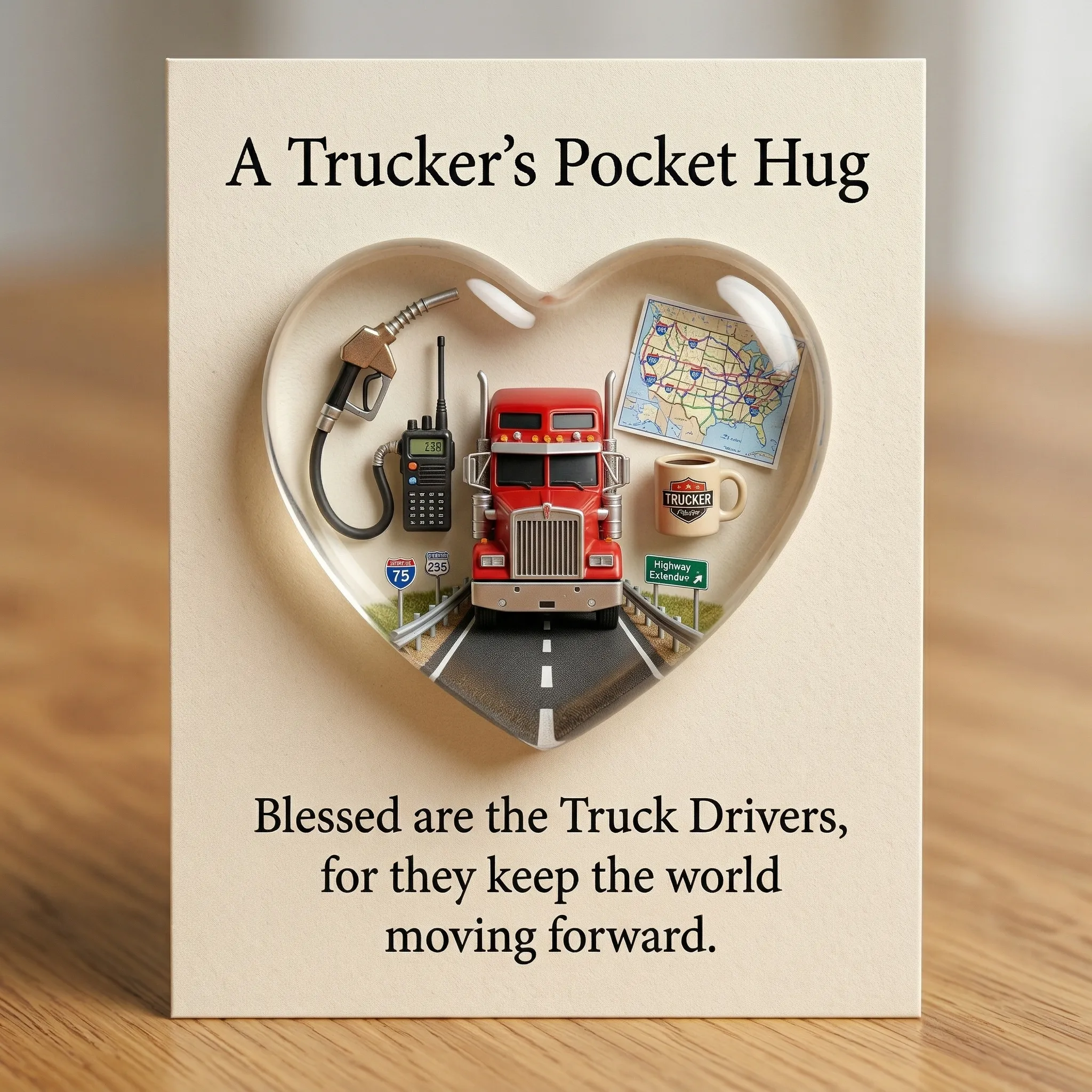 ⚡️Last Day 60% OFF - A Pocket Hug for Truck Drivers