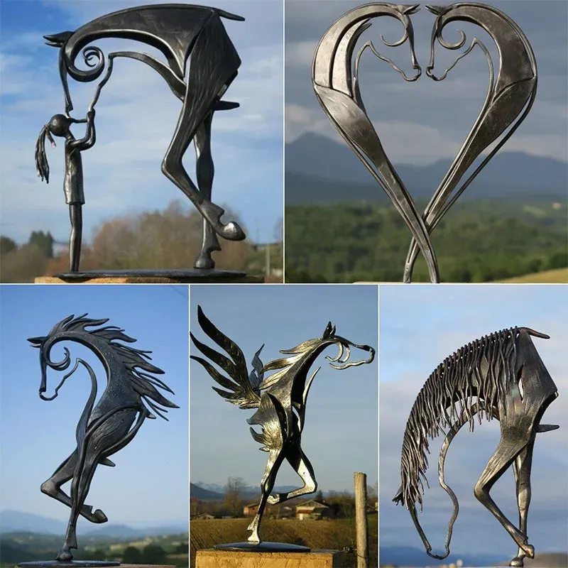 🔥Limited time 49% OFF -🐎Eternal Guardian · Art Sculpture