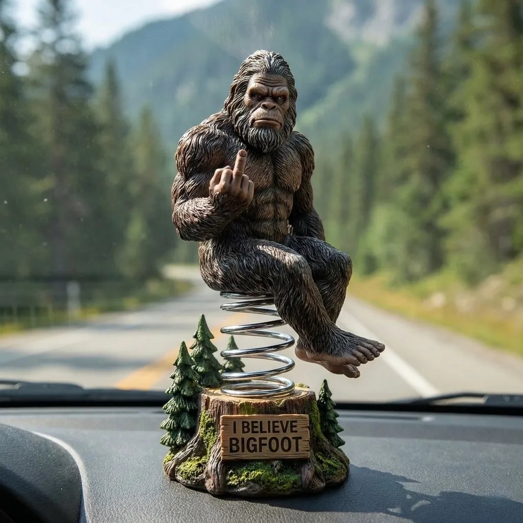 🦍 Bigfoot Sasquatch Pacific Northwest Bobblehead &ndash; Legend Meets Whimsy