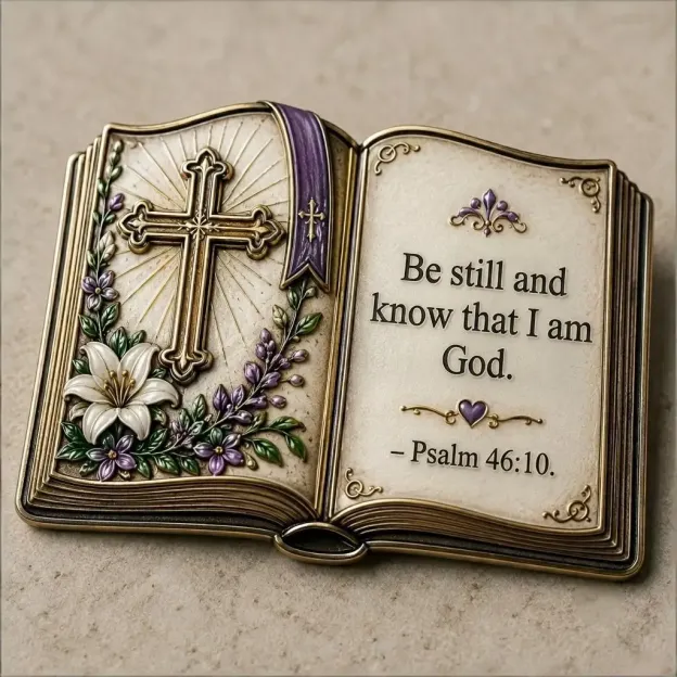 ✝️Open Bible Pocket Hug – Faith You Can Carry With You