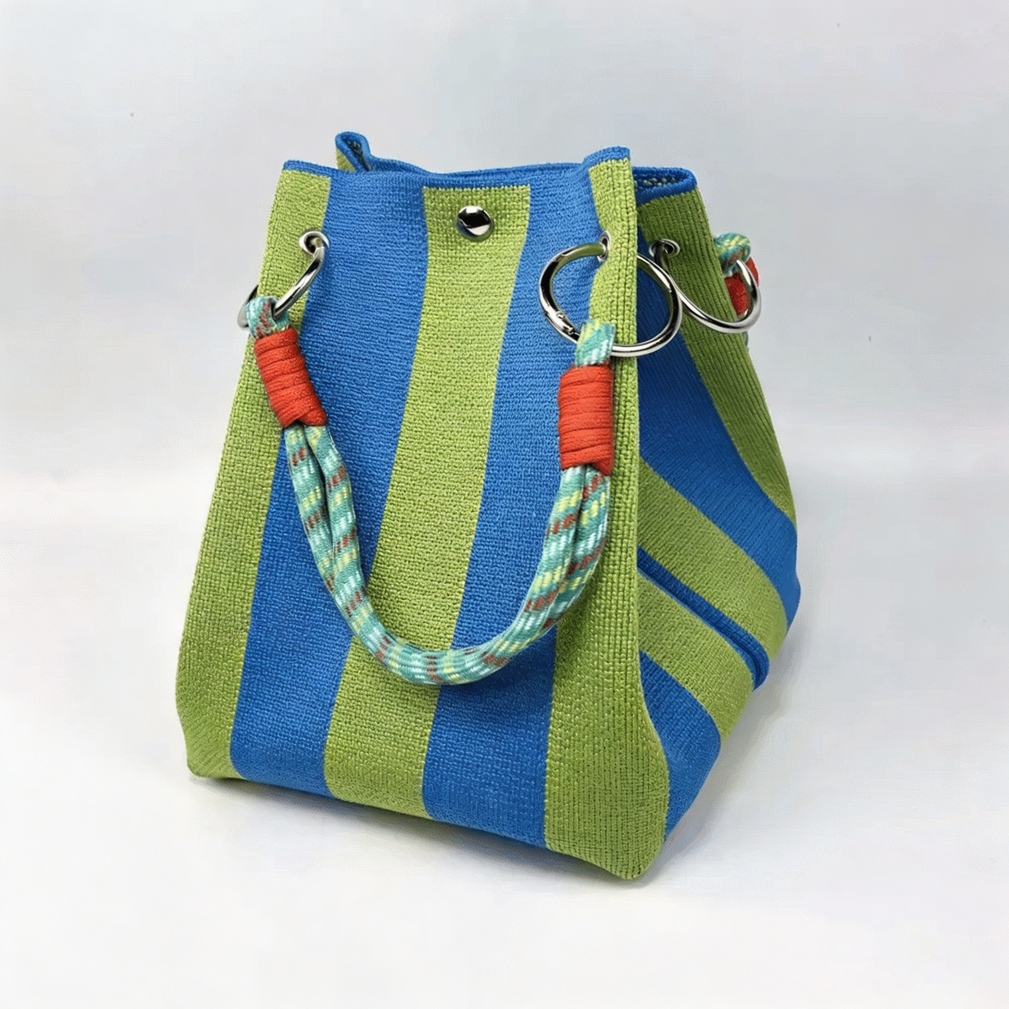 🔥LAST DAY 49% OFF- Boho Woven Bucket Bag(Handmade Crochet Shoulder Bag)