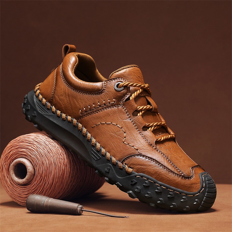 🔥Last day 50% off 🔥Men's   Genuine Leather Non-Slip Loafers with Arch Support