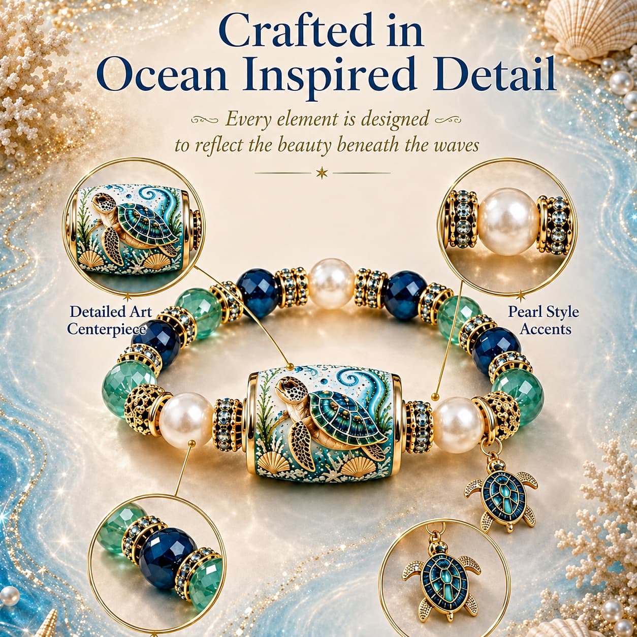 🔥Last day: 50% off-🌊Ocean Guardians Keepsake Bracelet Collection