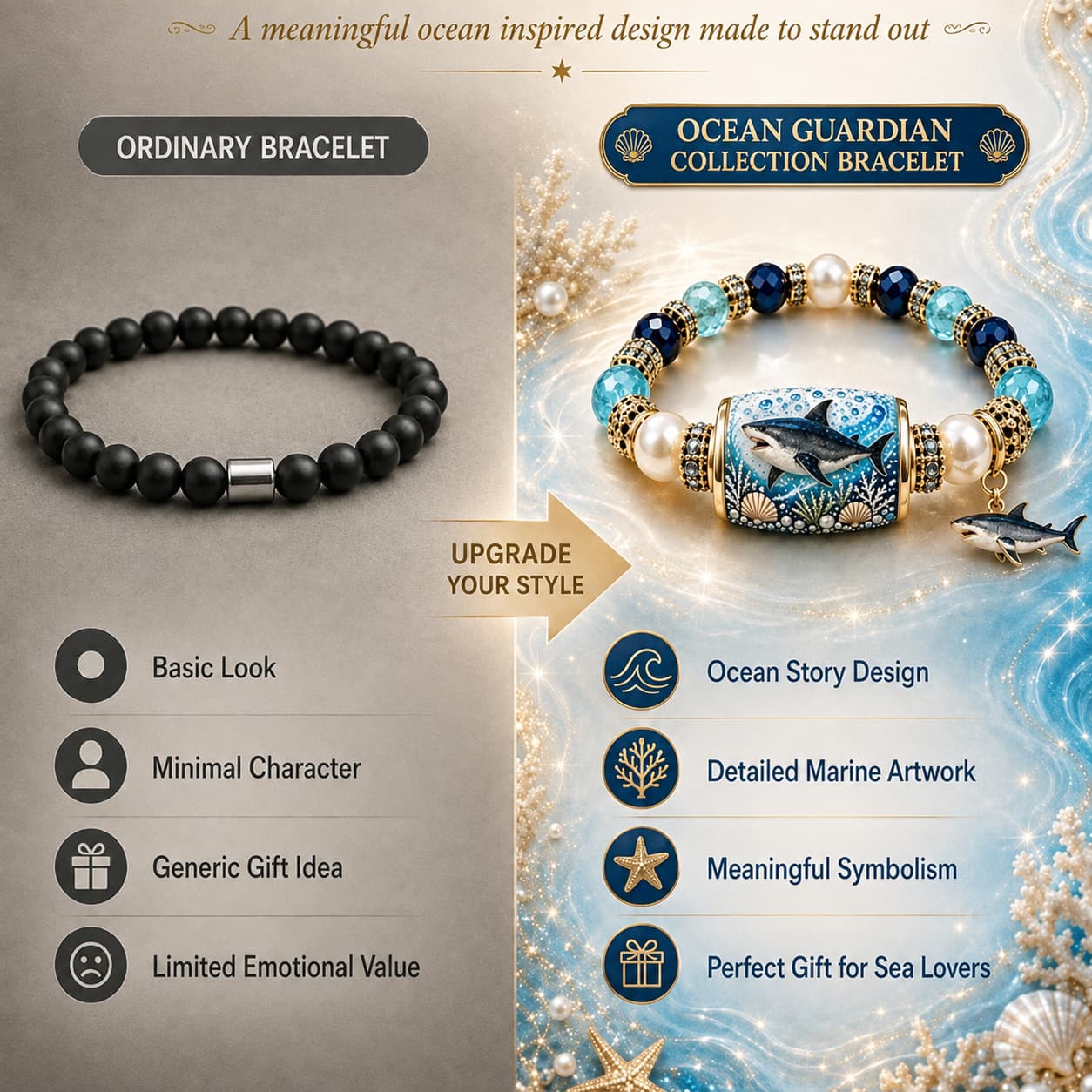 🔥Last day: 50% off-🌊Ocean Guardians Keepsake Bracelet Collection
