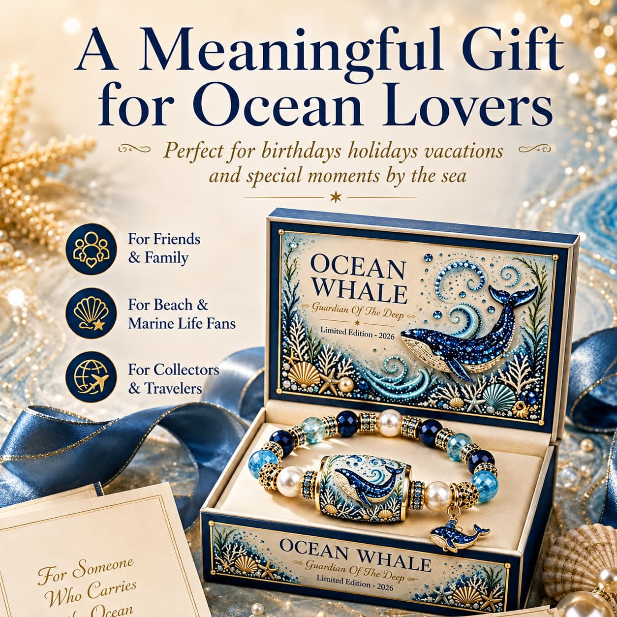 🔥Last day: 50% off-🌊Ocean Guardians Keepsake Bracelet Collection