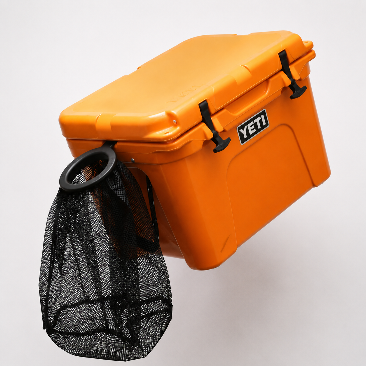 Cooler Can - Outdoor Cooler Trash Can Accessory - Matte Black Finish
