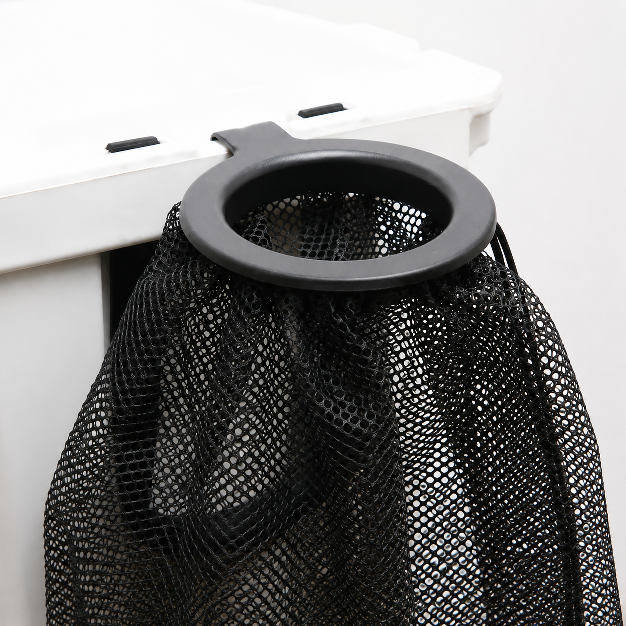 Cooler Can - Outdoor Cooler Trash Can Accessory - Matte Black Finish