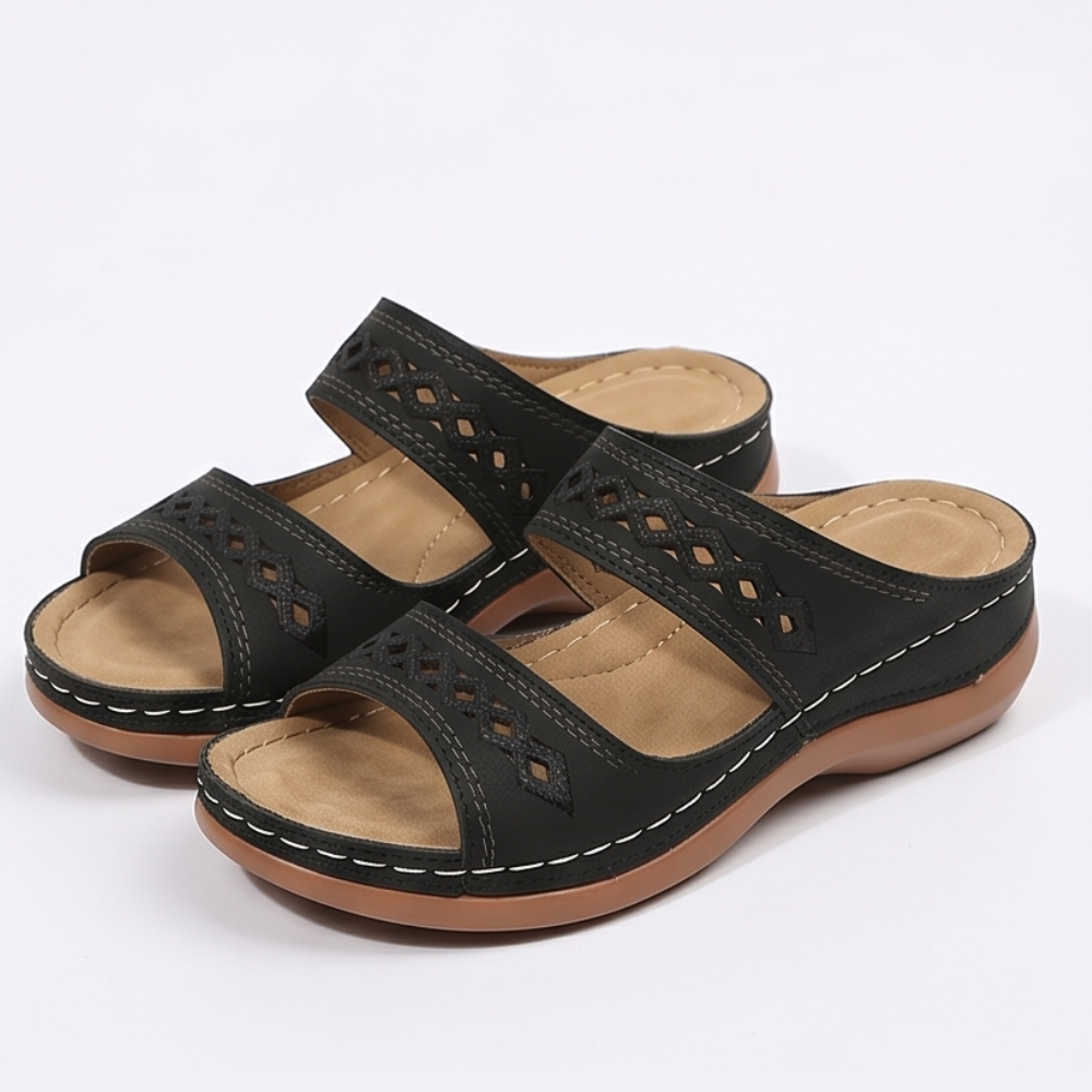 🔥Last day: 49%-Comfort Lift Orthopedic Wedge Sandals for All-Day Walking