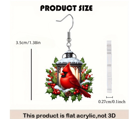 🔥Last Day 60% OFF🌈Colorful Hummingbird Earrings🐦