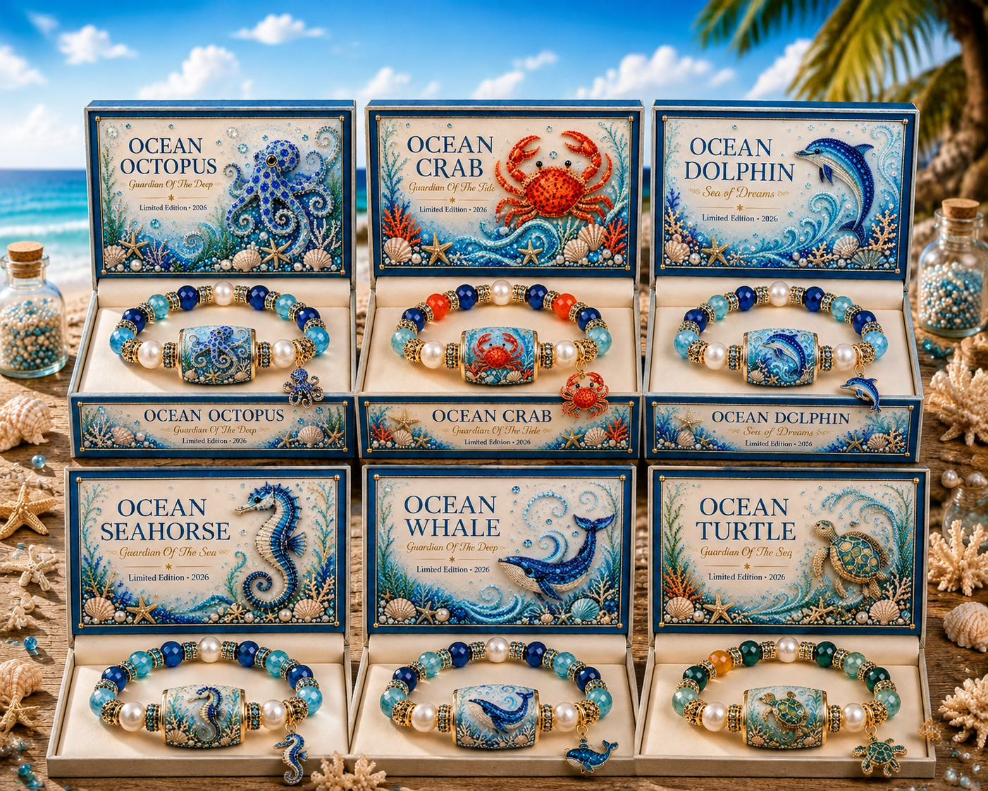 🔥Last day: 50% off-🌊Ocean Guardians Keepsake Bracelet Collection