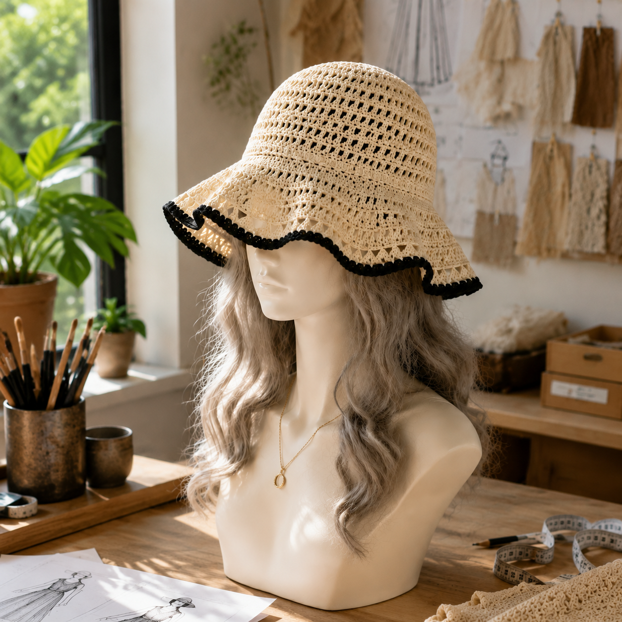 🔥Last day: 50% off-The Elegant Sun Hat Made for Timeless Summer Days