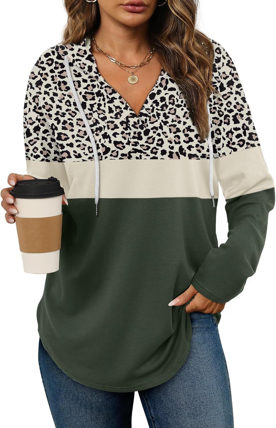 New Women's Autumn Plaid Hooded Long Top (2026)