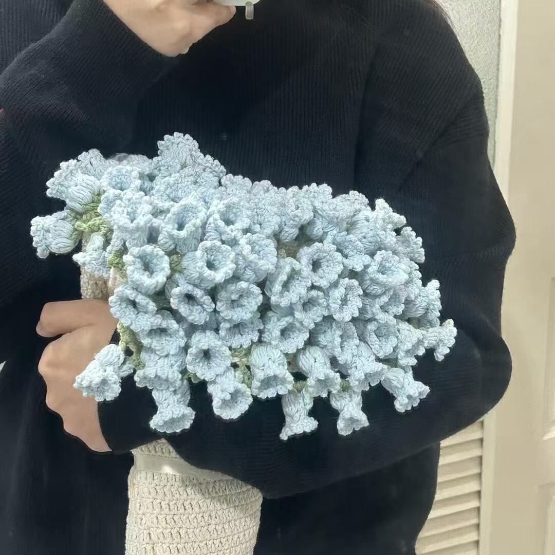 💝Thoughtful gift 50% OFF - Yarn DIY Bouquet & Blanket Material Kit