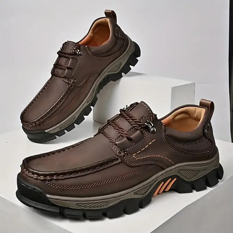 ⏰Promotion 60% OFF - 2025 New Men's Orthopedic Comfortable Breathable Genuine Leather Slip-On Loafers