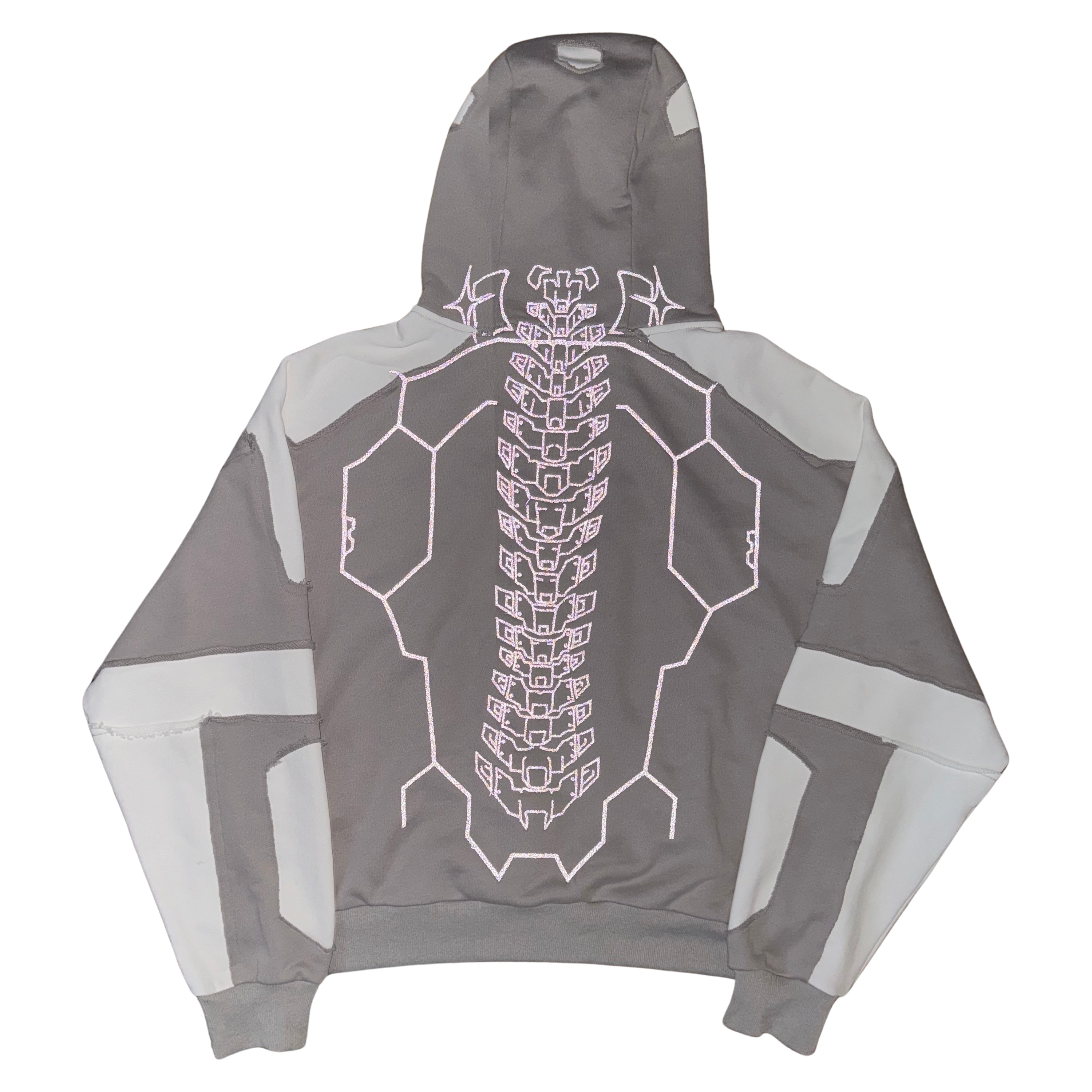 ZERO HOODIE V3 - SILVER - (REFLECTIVE)