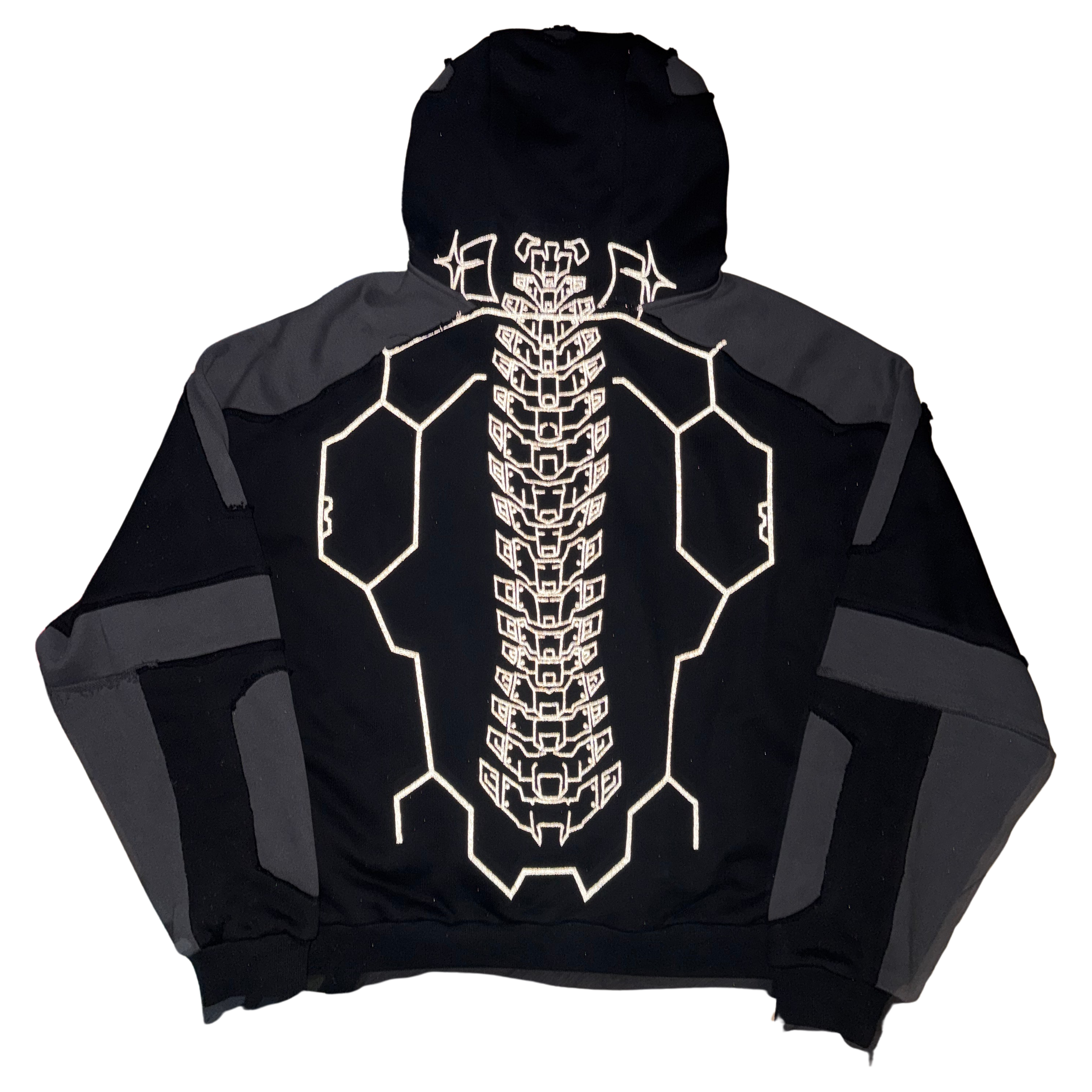 ZERO HOODIE V3 - CHARCOAL - (REFLECTIVE)