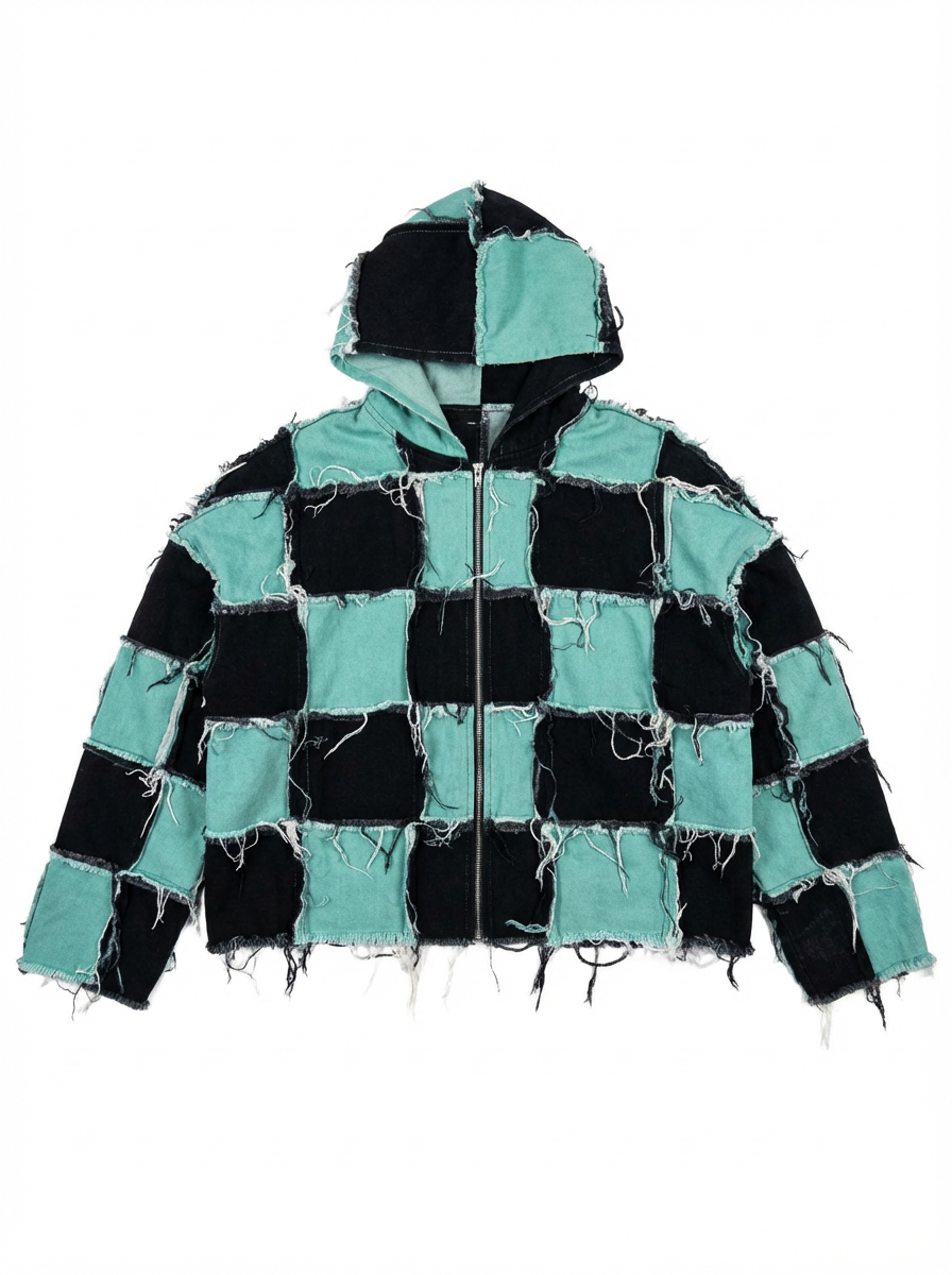 Checkered Hoodie (Unisex)