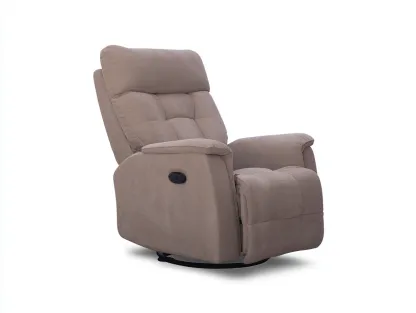 Sofás rinconeros tapizado tela 100x95x105cm marrón para salón - diseño reclinable-Pinemyloft