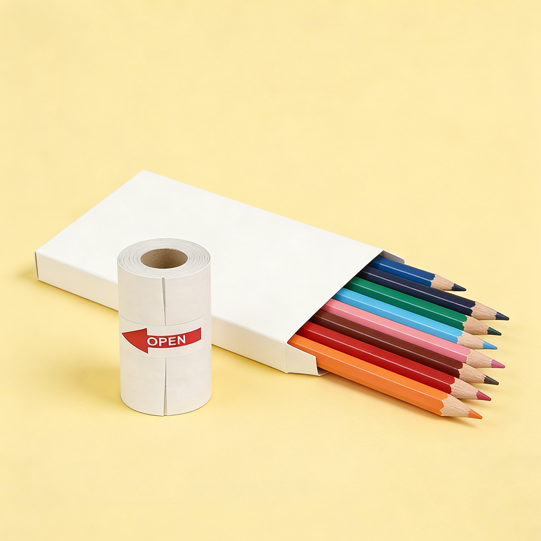 LumiCreate Sticker Paper Refill (1 Roll) + Crayon Set