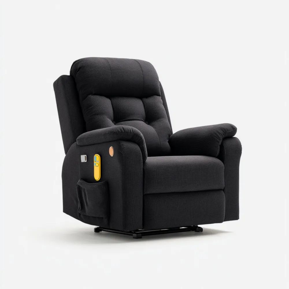 Fauteuil de relaxation électronique 95x85x100 cm - Noir