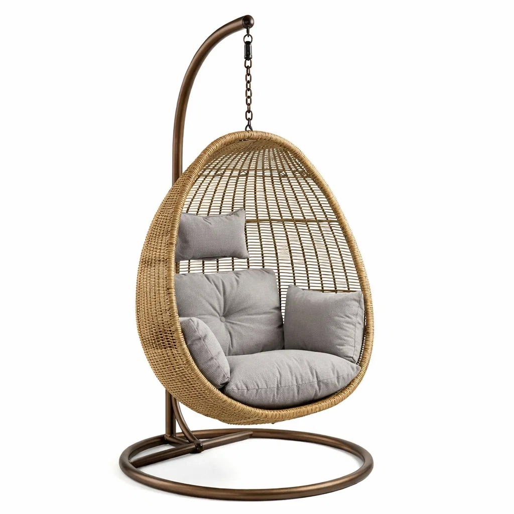 Seduta,Poltrona sospesa a uovo