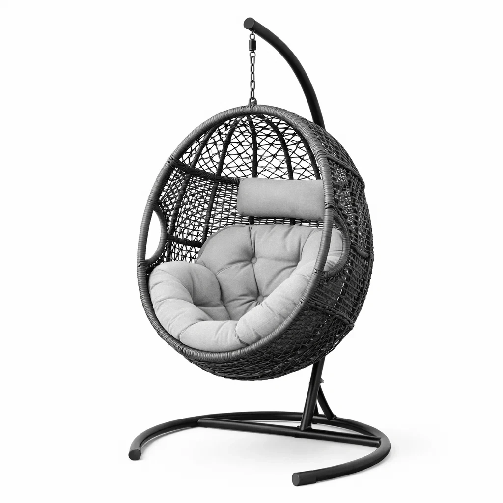 Seduta,Poltrona sospesa a uovo