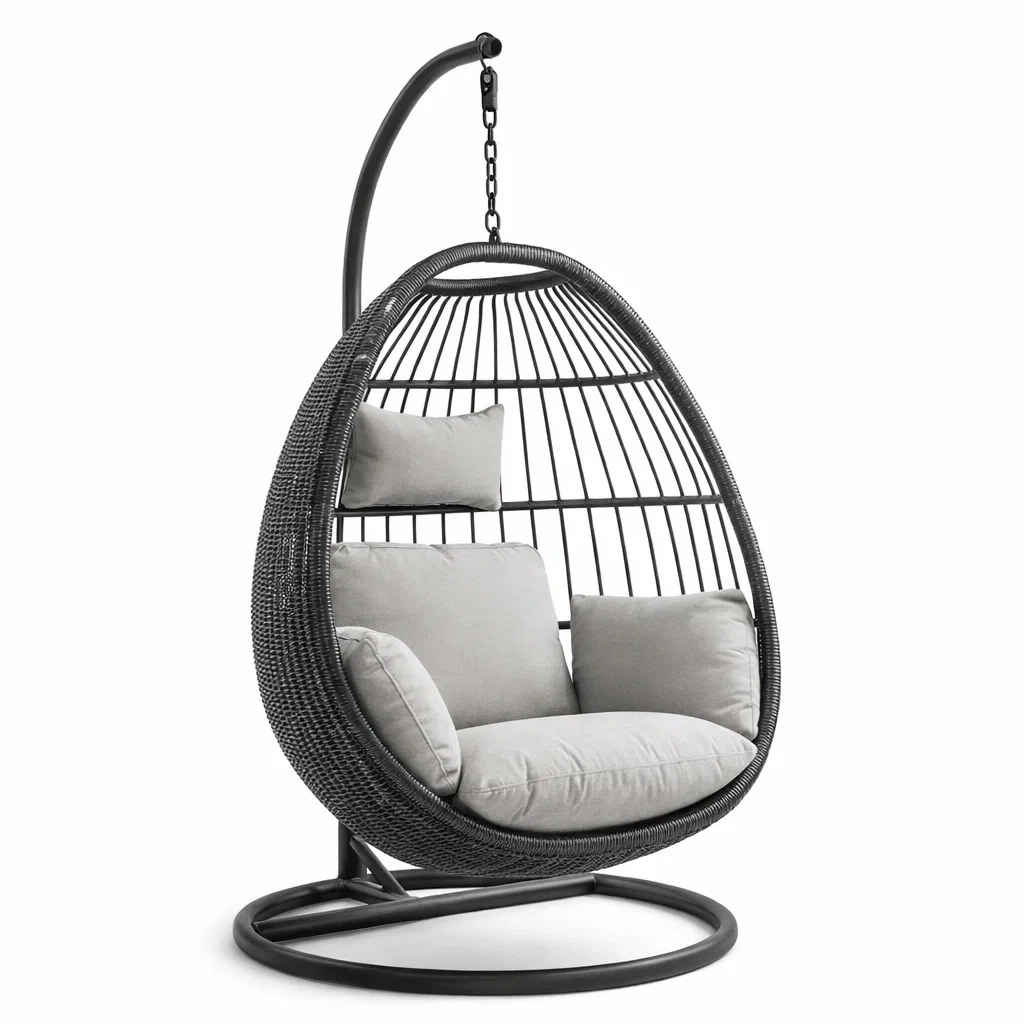 Seduta,Poltrona sospesa a uovo