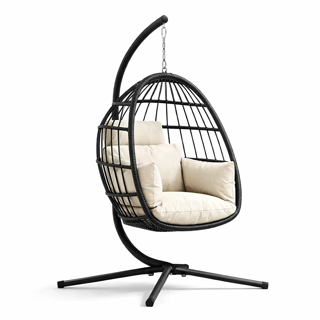 Seduta,Poltrona sospesa a uovo