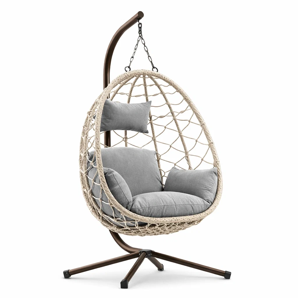 Seduta,Poltrona sospesa a uovo