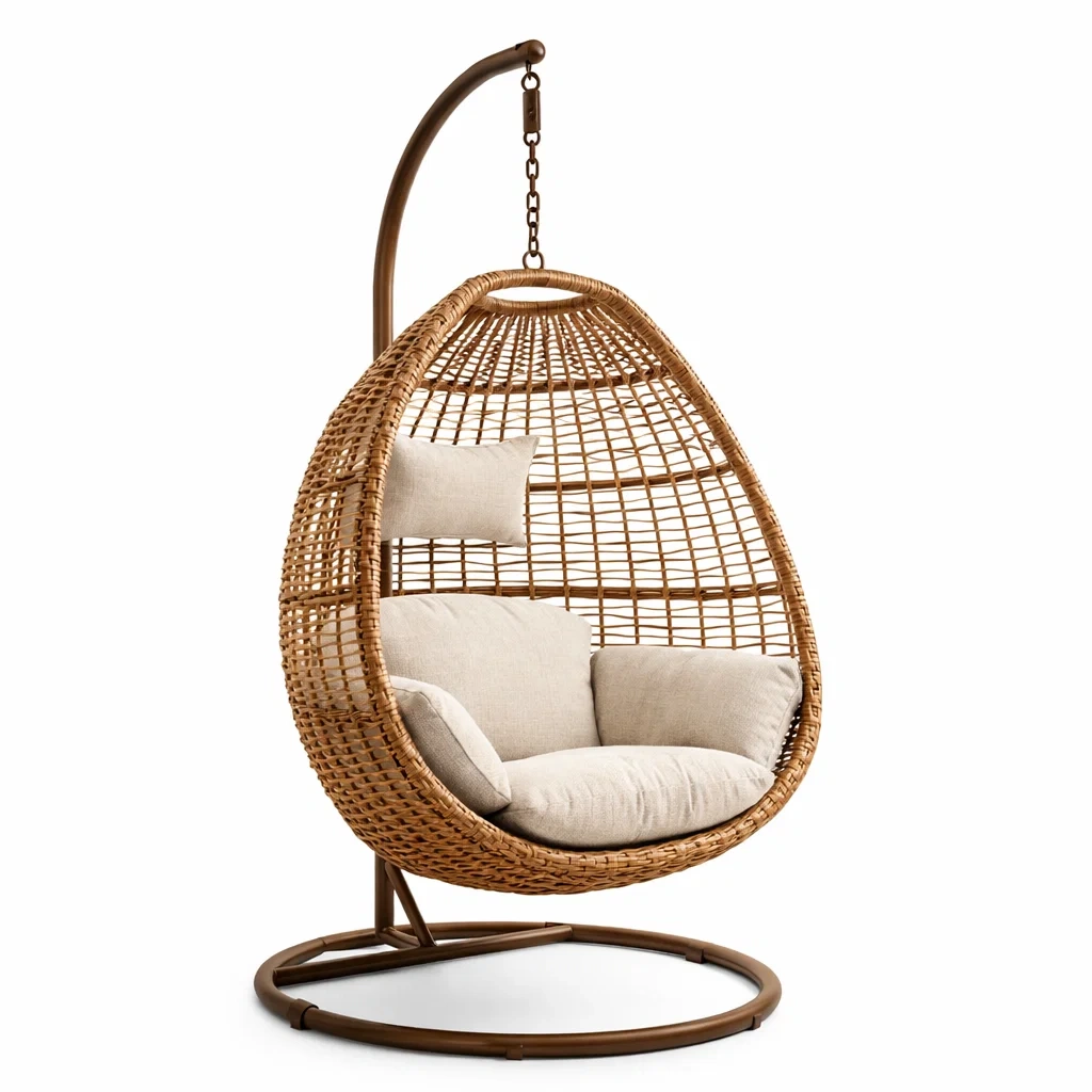 Seduta,Poltrona sospesa a uovo