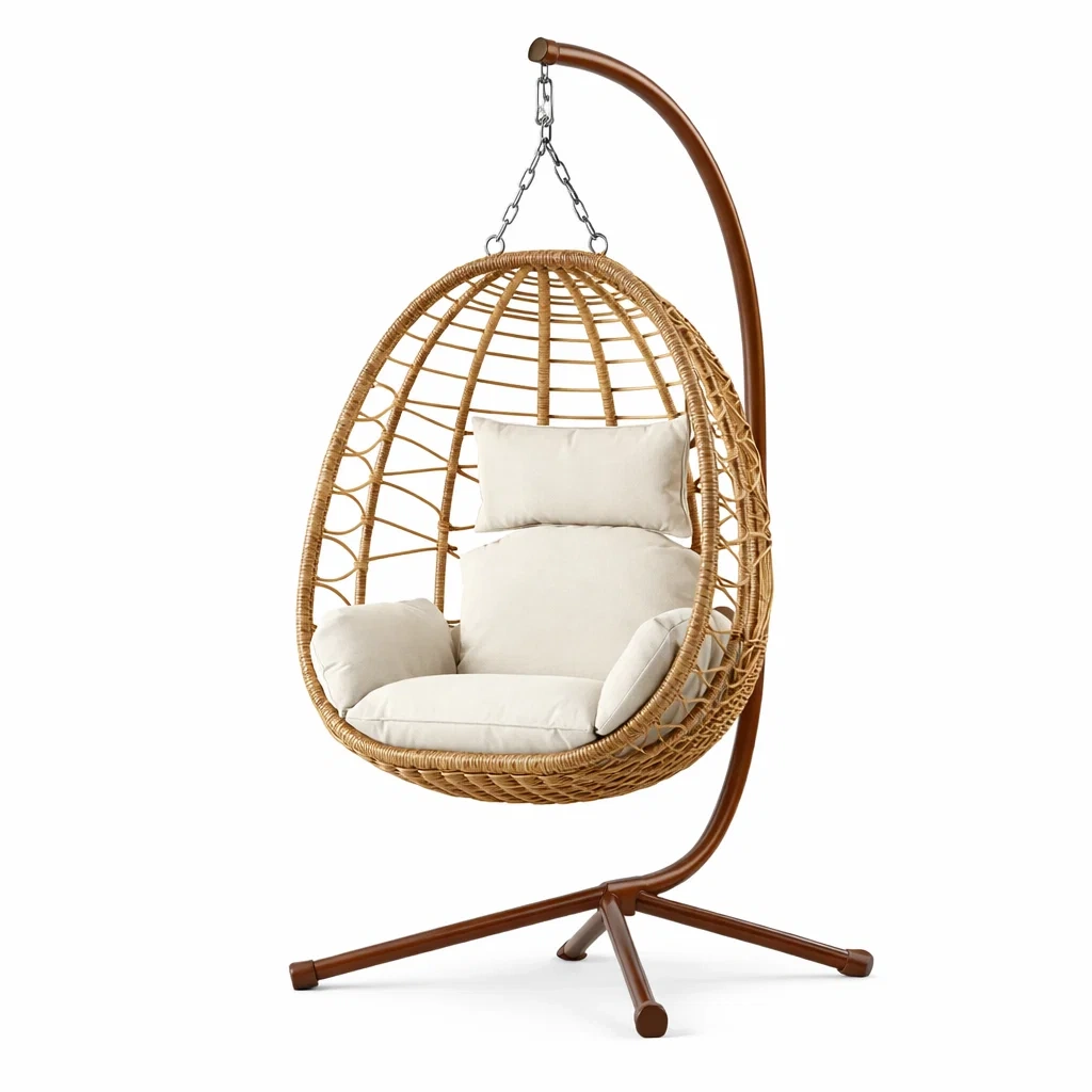 Seduta,Poltrona sospesa a uovo