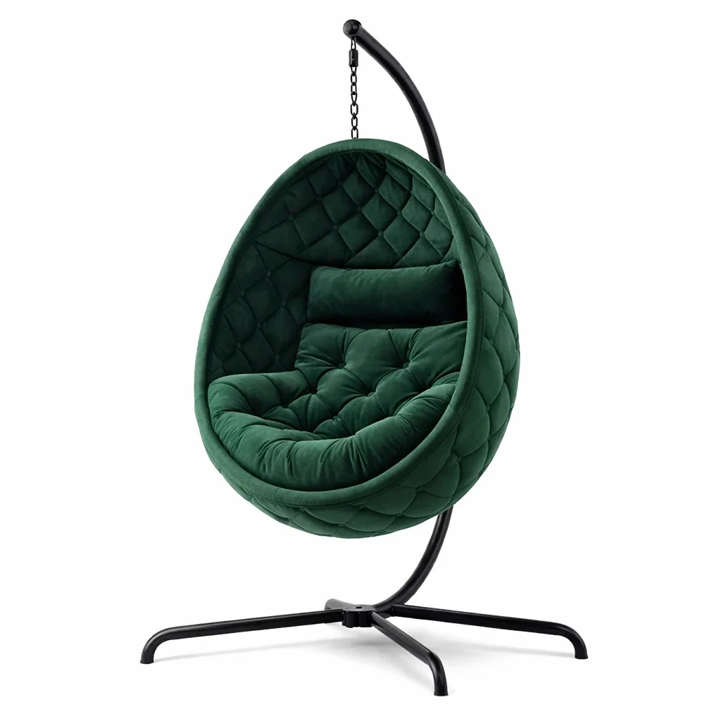 Seduta,Poltrona sospesa a uovo