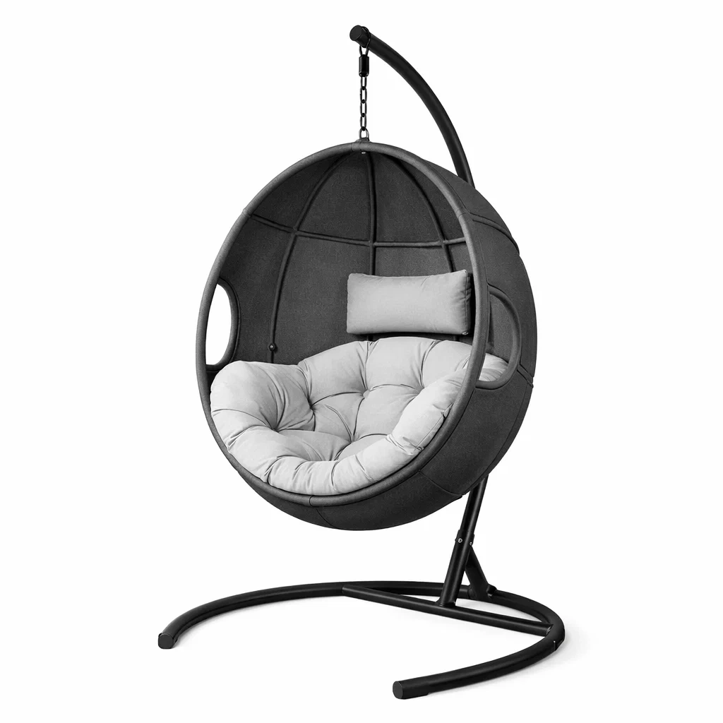 Seduta,Poltrona sospesa a uovo