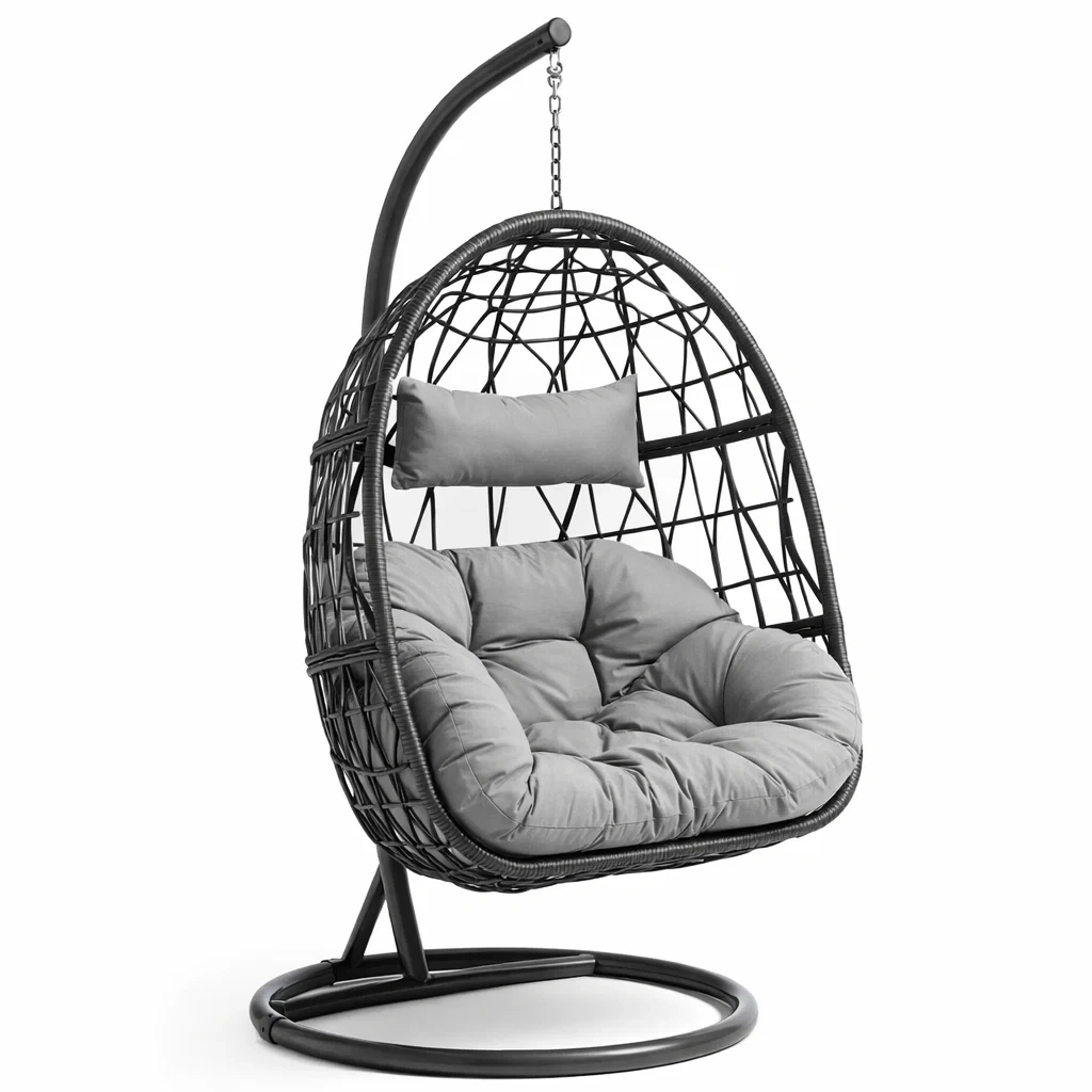 Seduta,Poltrona sospesa a uovo