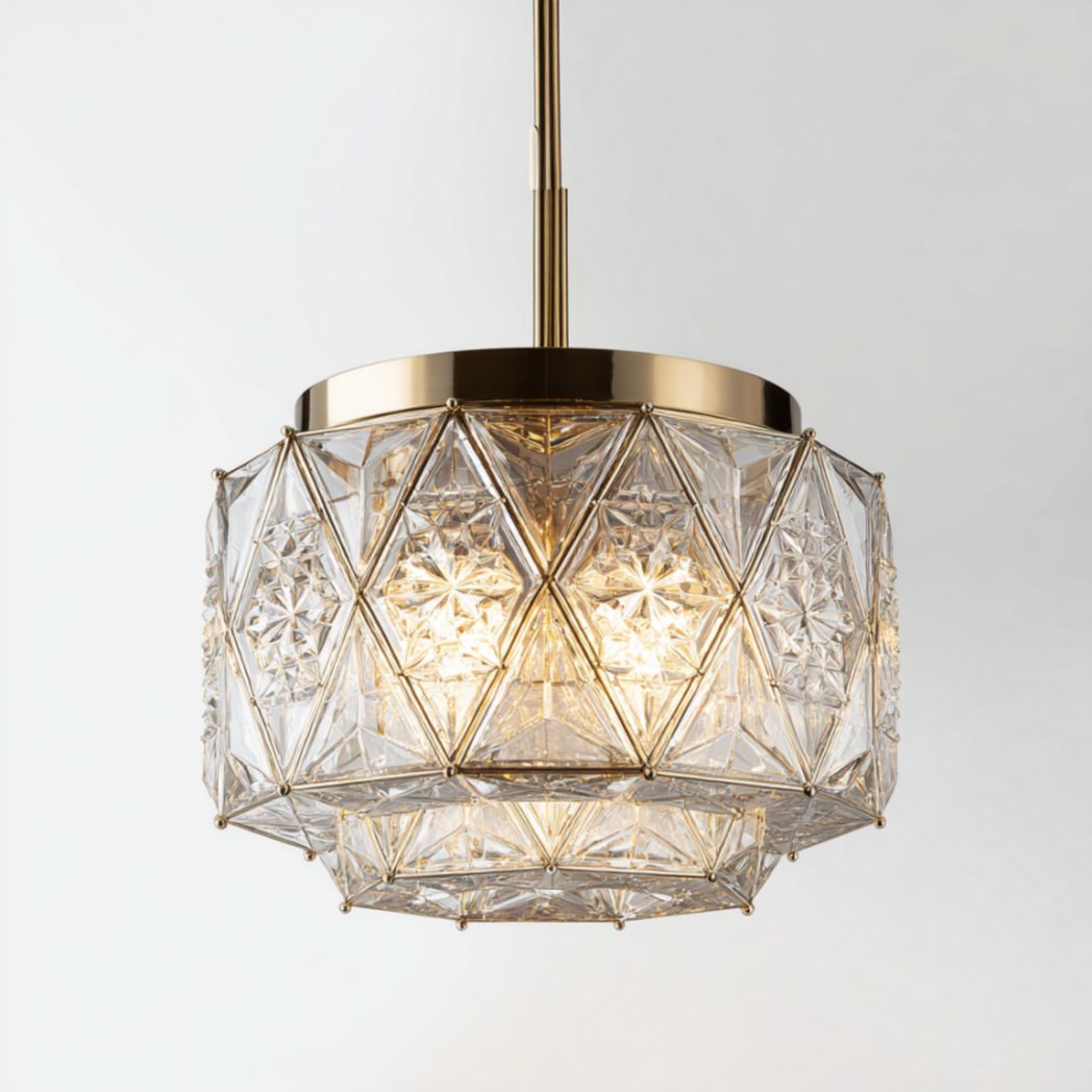 Suspension cylindrique avec structure géométrique-Tov Furniture