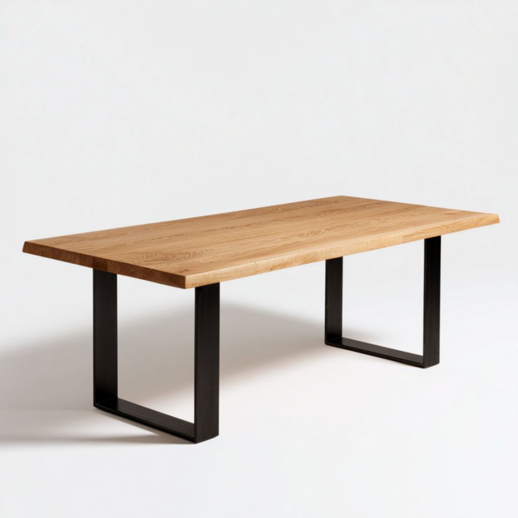 Table chêne acier-Vanesa Furniture