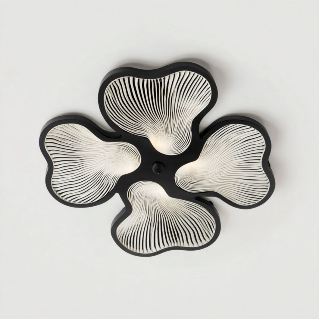 Plafonnier LED décoratif à formes organiques de plafond-Lectus Furniture