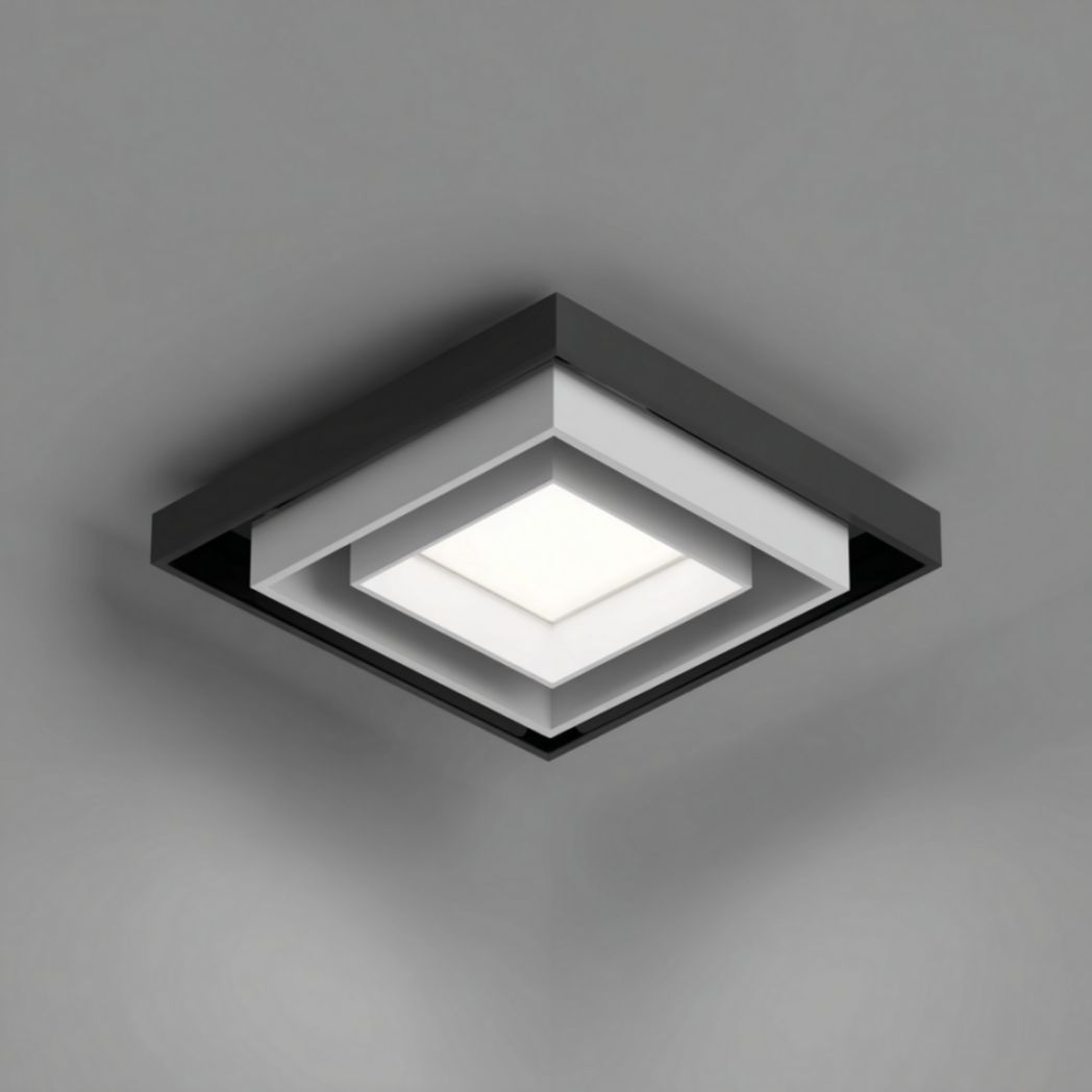 Plafonnier LED carré de plafond-Lectus Furniture