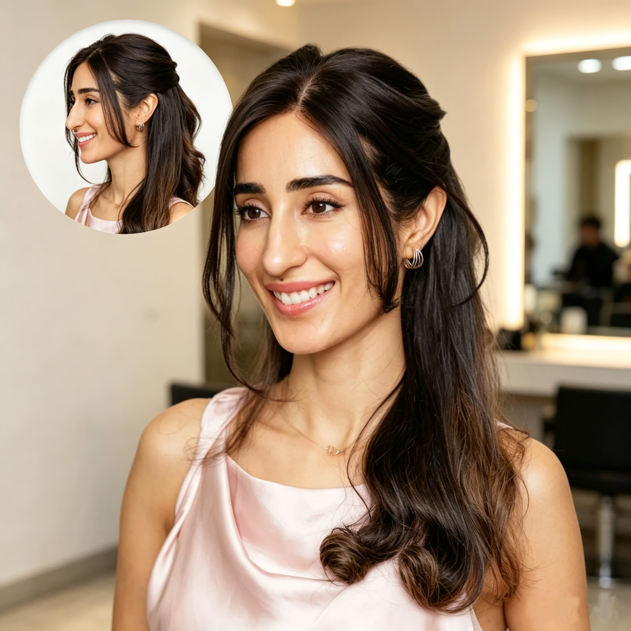 Wavy Hair Topper – Instant Natural Volume Without Clips