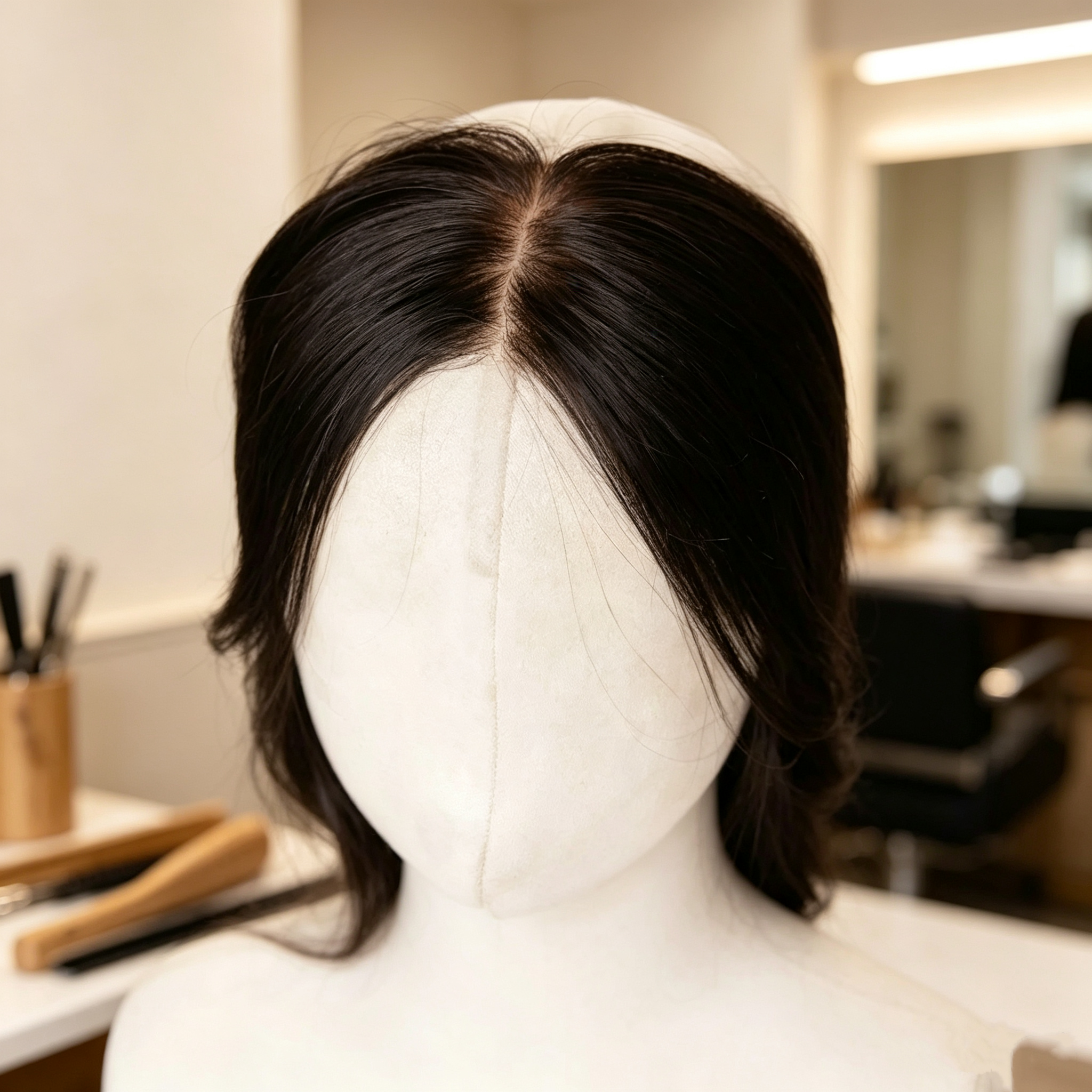 Wavy Hair Topper – Instant Natural Volume Without Clips
