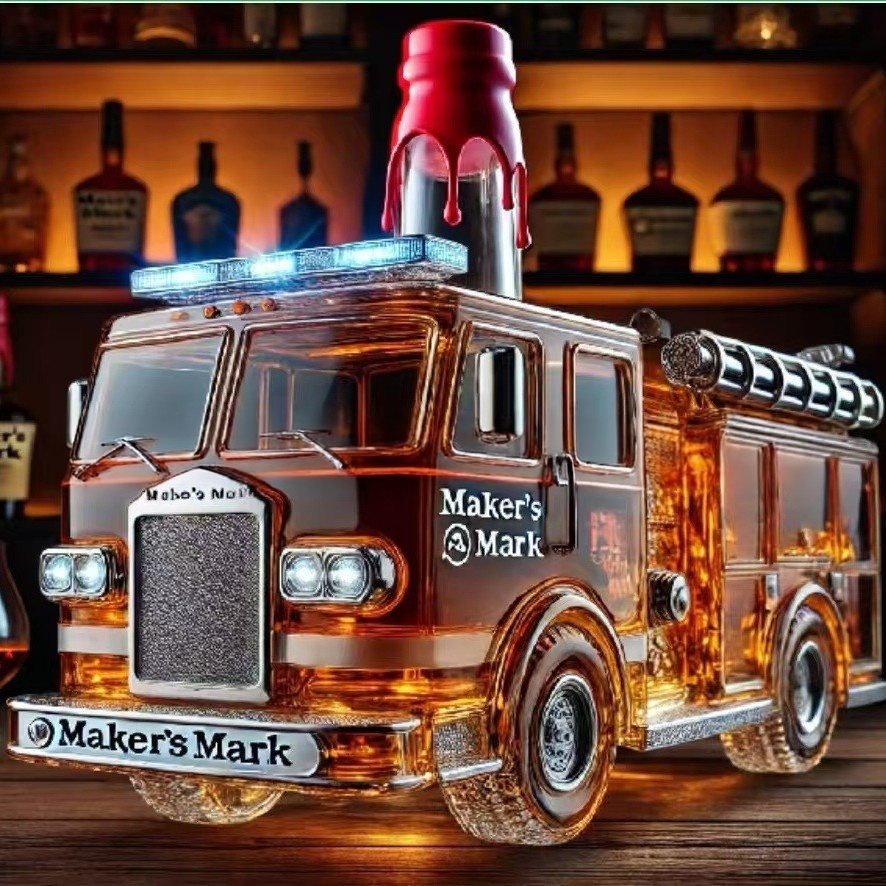 Trendy glass decanter/sub-packaging bottle for spirits