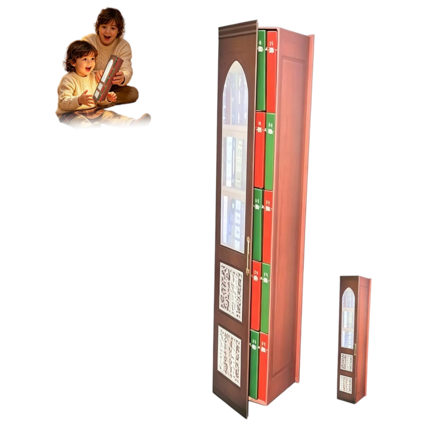 Miniature Book Christmas Calendar