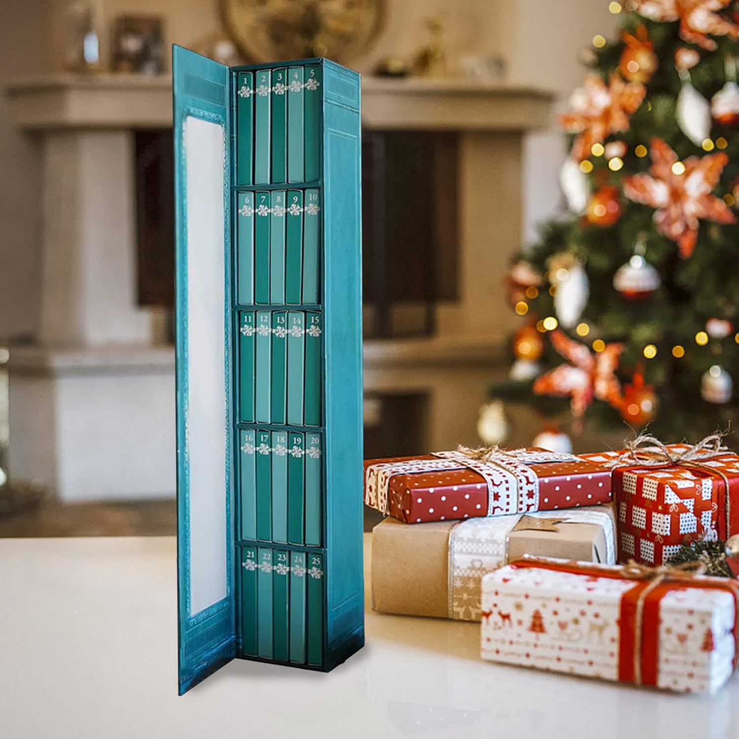 Miniature Book Christmas Calendar