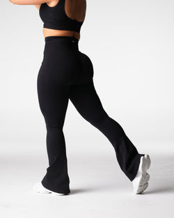 Oxford Harmony Ribbed Seamless Flare Leggings