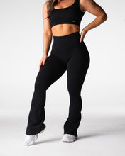 Oxford Harmony Ribbed Seamless Flare Leggings