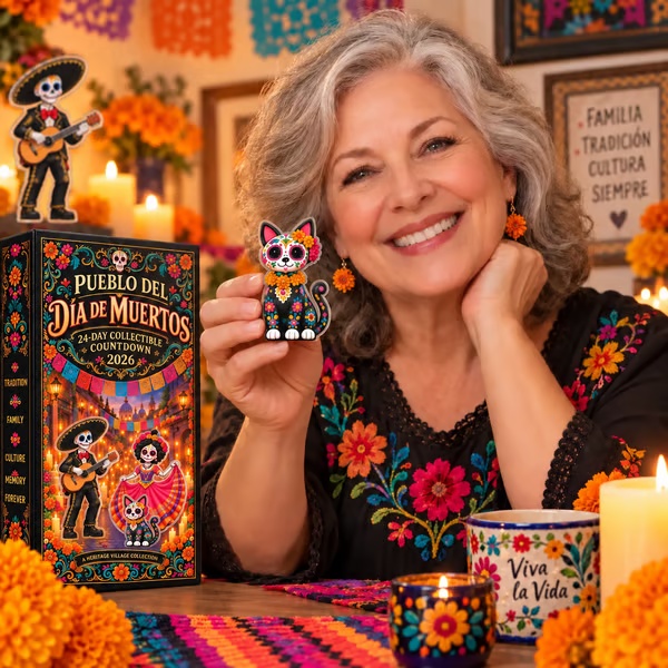 A 24-day countdown calendar for the Day of the Dead