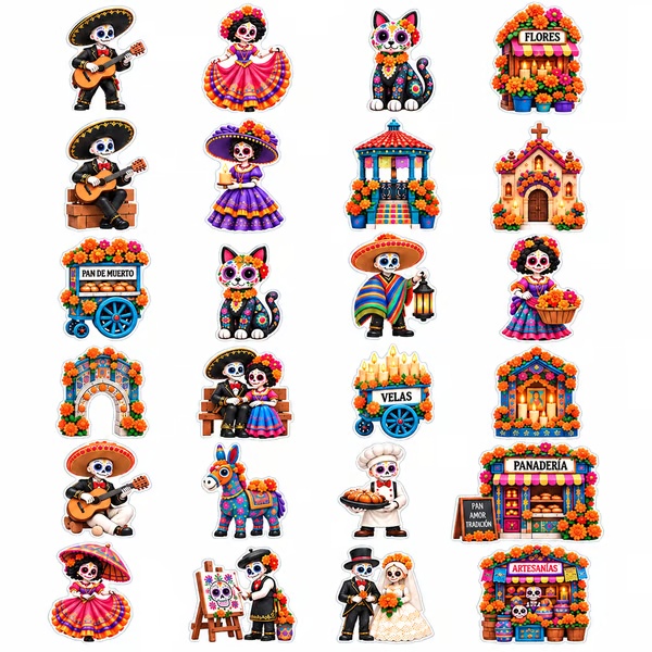 A 24-day countdown calendar for the Day of the Dead
